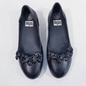Fitflop Superballerina w/Flowers - Size 8 - NEW